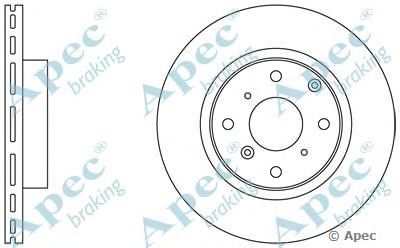 APEC BRAKING dsk784 -  Тормозной диск